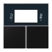 Jung KNX-Tastensatz für Komfortregler LS4093TSASWM
