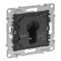 Legrand 765033 SEANO Einsatz Schlüsselschalter 0  1