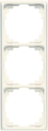 Jung CD583KW Rahmen 3fach f.Kabel-Kanal weiß