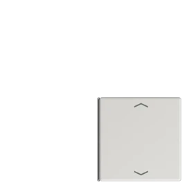 Jung Jung Taste 4-fach lgr Symbol Auf/Ab LS 404 TSAP LG 14