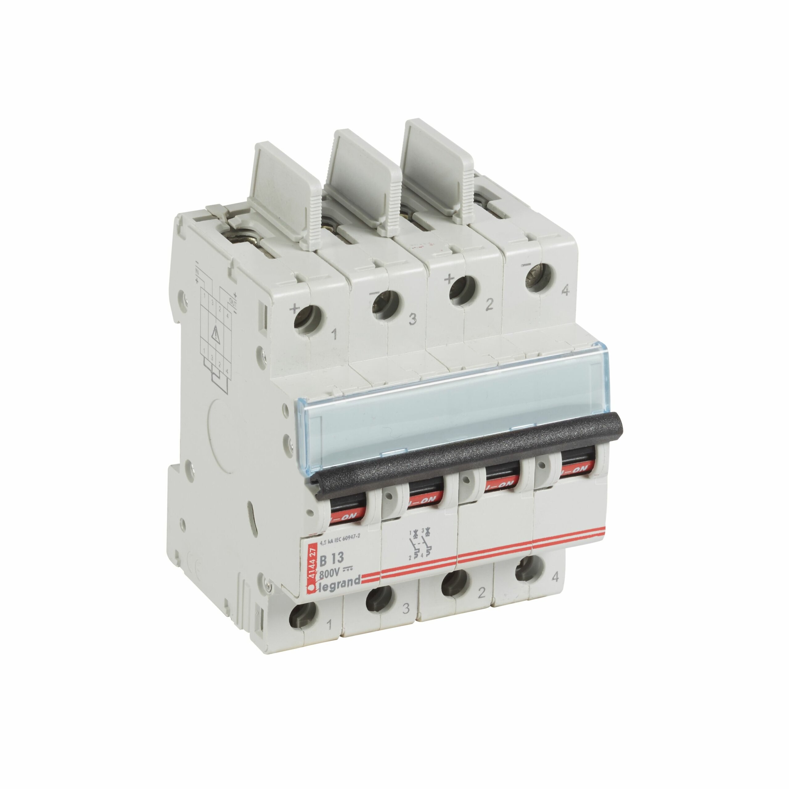 Legrand Legrand 414427 DX3 Leitungsschutzschalter 800VDC 13A 2-polig 4