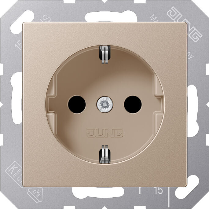 Jung Jung SCHUKO-Steckdose 16A 250V mit Berührungsschutz A 1520 NKI CH