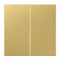 Jung Steuertaste 2-fach Messing classic ME 1702 C