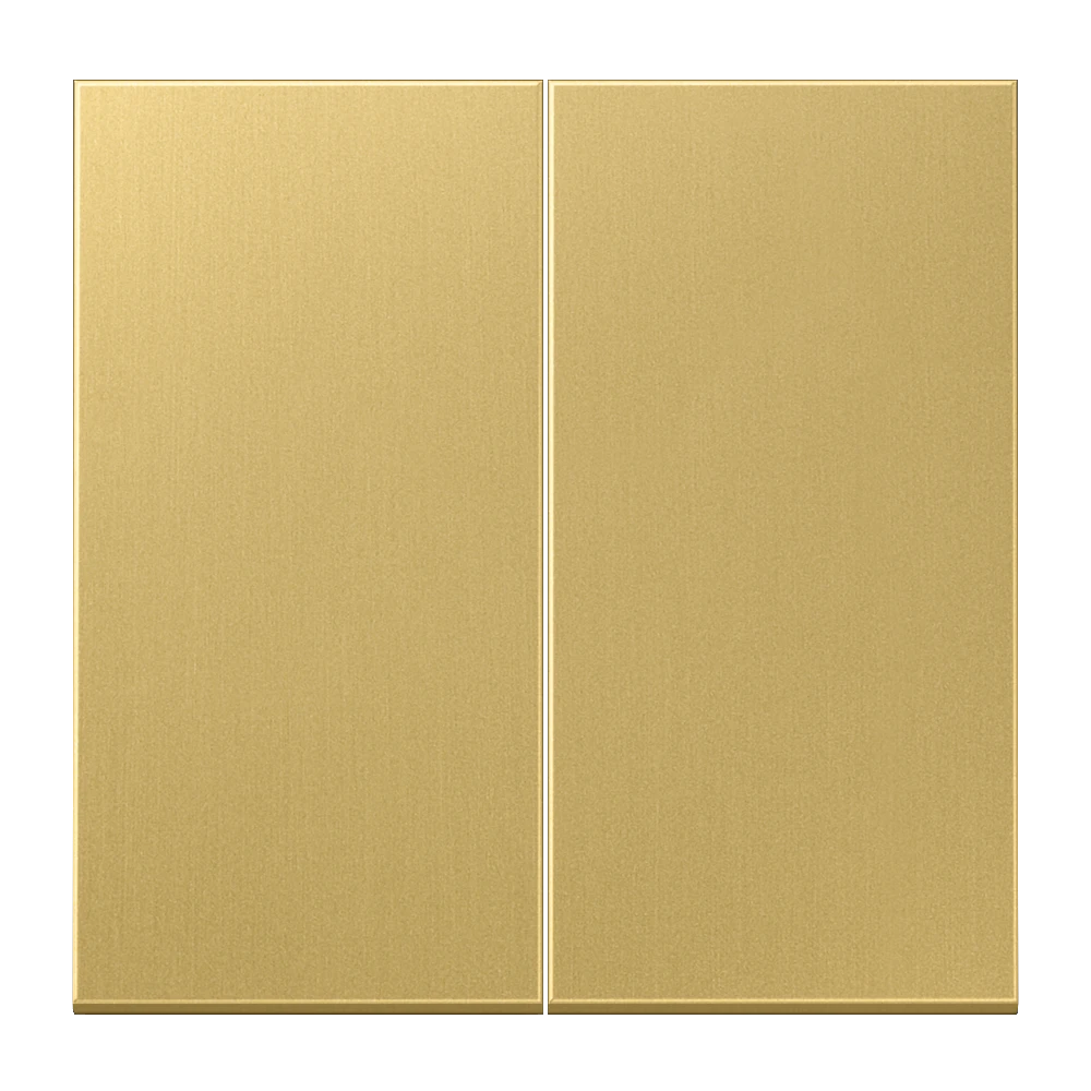 Jung Jung Steuertaste 2-fach Messing classic ME 1702 C