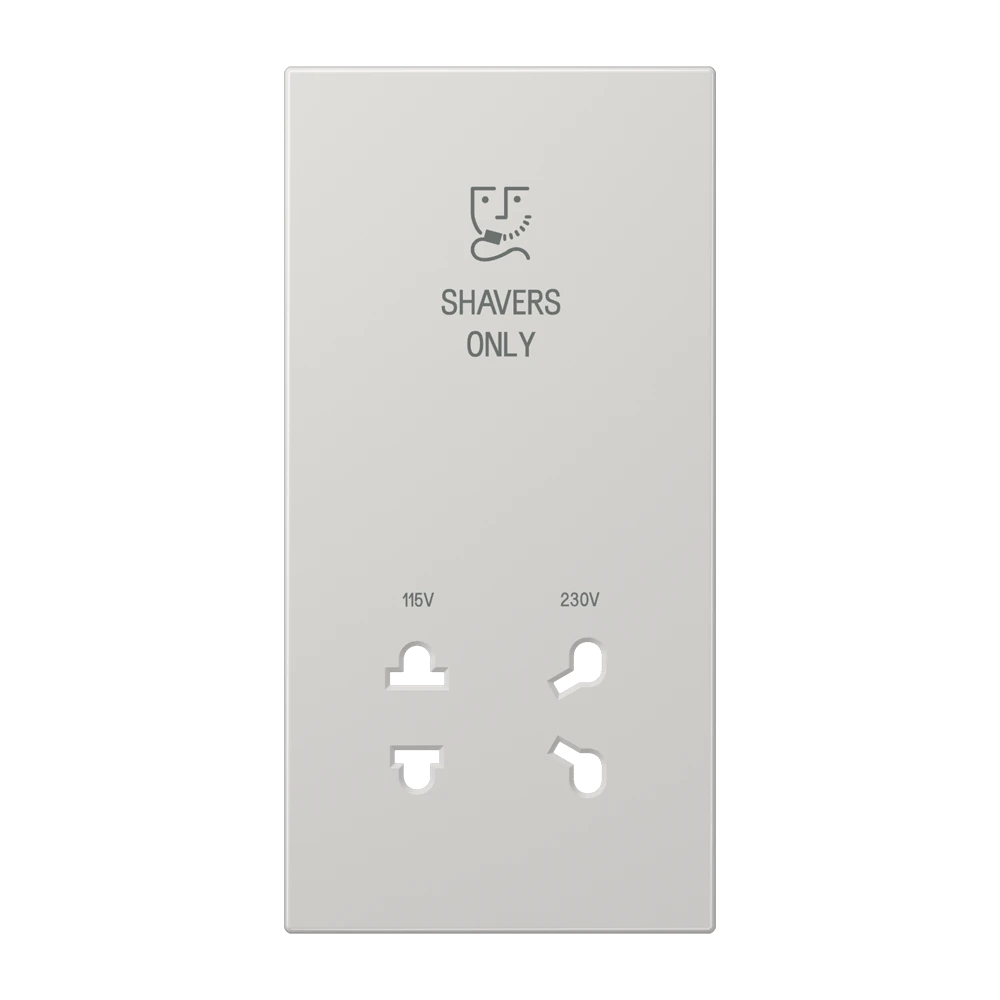 Jung Jung Abdeckung 1-fach Serie LS, lichtgrau SO LS 7522 LG PL