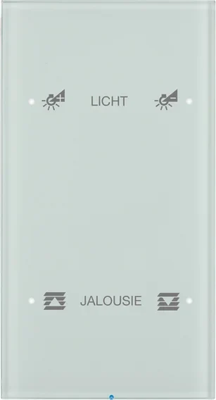Berker Berker Touch-Sensor 2-fach Glas polarweiß 75142150