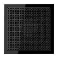 Jung Lautsprechermodul schwarz ca.2,5W 4Ohm LSM LS 4 SW