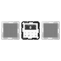 Jung Smart Radio DAB+ Bluetooth-Set Stereo DABA2BTWW