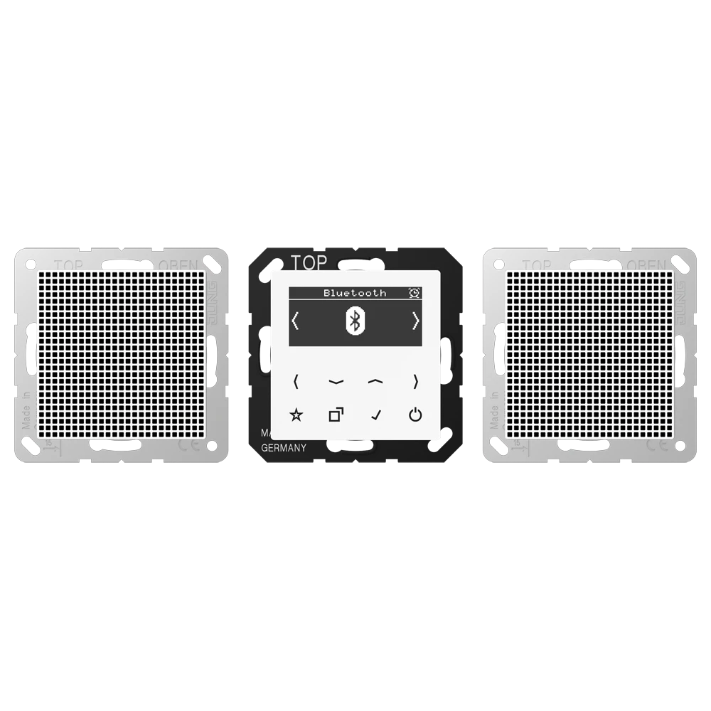 Jung Jung Smart Radio DAB+ Bluetooth-Set Stereo DABA2BTWW