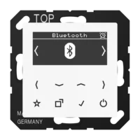 Jung Smart DAB+ Digitalradio Bluetooth UKW, DAB+ alpinweiß, DAB A BT WW