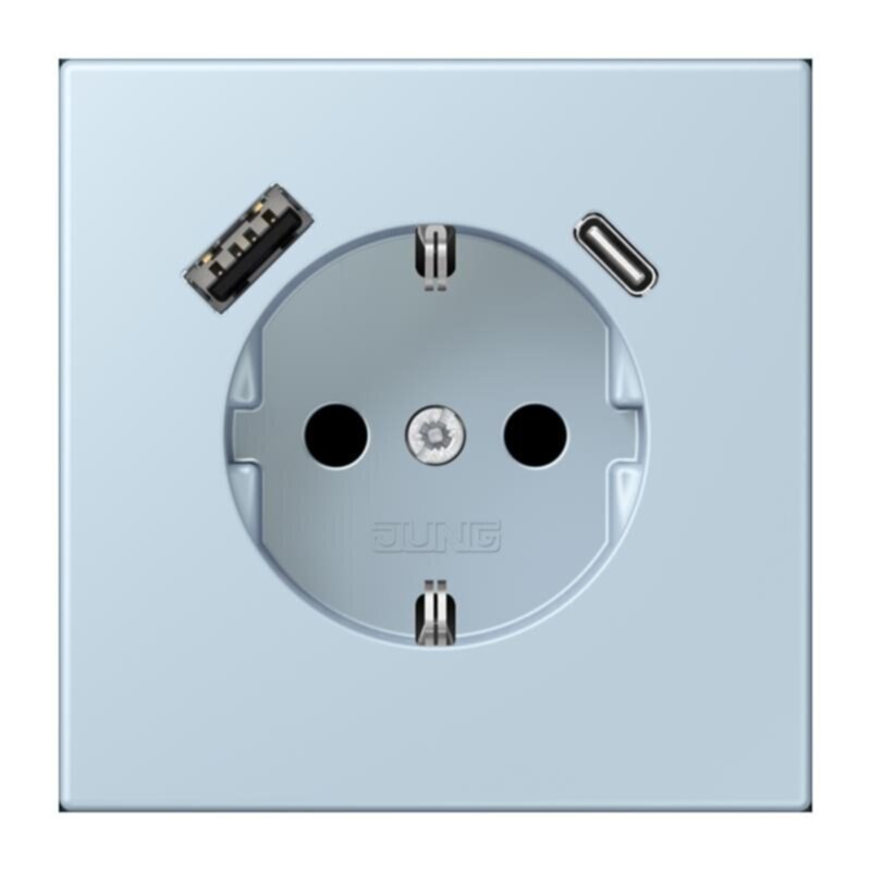 Jung Jung LC1520-15CA208 SCHUKO-Steckdose mit USB Typ AC LC32022