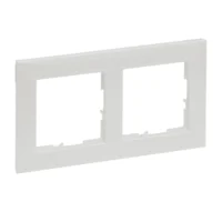 Legrand 765572 SEANO 2-fach Rahmen in der Farbausführung Perlmutt lackiert