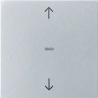 Berker Abdeckung Tastsensor-Modul 1-fach aluminium 80961283