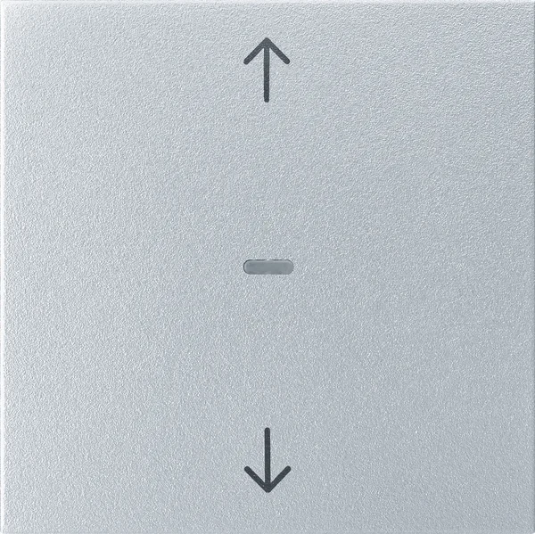 Berker Berker Abdeckung Tastsensor-Modul 1-fach aluminium 80961283