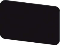 Siemens 3SU1900-0AD16-0AA0 Bezeichnungs- schild 17,5x27mm schwarz ohne Aufschrift