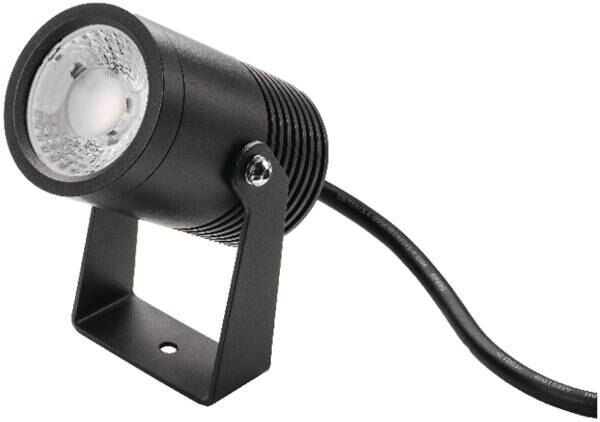 SG Leuchten SG LEUCHTEN LED-Anbaustrahler 12W Konverter HOVDEN MIDI 630007 dimmbar 1LED graphit weiß