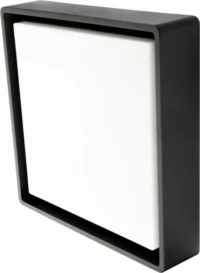 SG LEUCHTEN LED-Anbauleuchte 6W 3000K A FRAME 605251 500lm schwarz matt Konverter IP66
