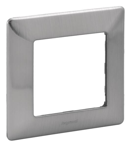 Legrand Legrand 754151 Rahmen 1-fach Valena Life Inoxgrau Thermoplast