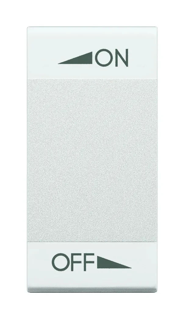 Legrand BTicino N4911AIN LivingLight Symbolwippe 1M ON-OFF REGELUNG Weiß