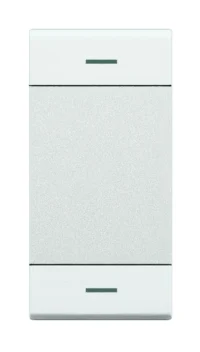 BTicino N4911ALN LivingLight Wippe 1M mit glatter Oberfläche Weiß