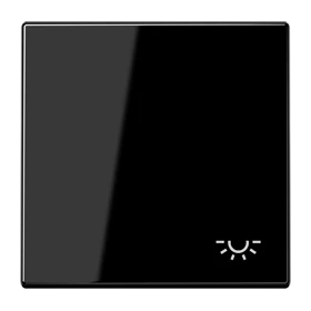 Jung Jung Wippe Symbol LICHT schwarz für Taster LS 990 L SW