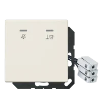 Jung Hotelabdeckung mit LED-Einheit 24 V LS CU KO5 M 24