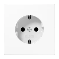 Jung SCHUKO Steckdose 16A 250V, alpinweiß LS 1521 WW