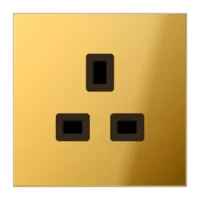 Jung Steckdose 13 A 250 V, gold GO 3521