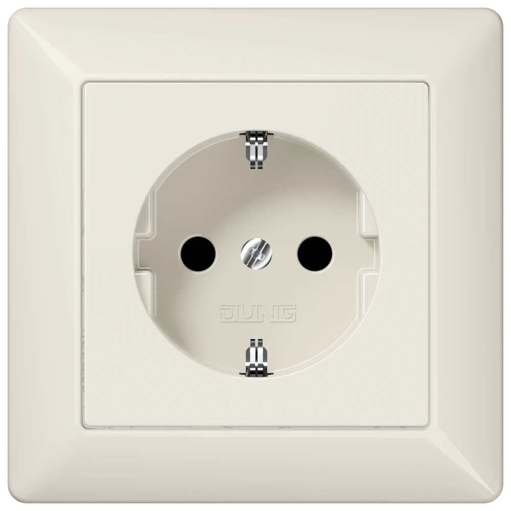 Jung Jung SCHUKO Steckdose 16 A 250 V, weiß AS 1521