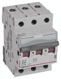 Legrand 406466 DX3 Lasttrennschalter 3-polig 40A 400VAC Kategorie AC-22A