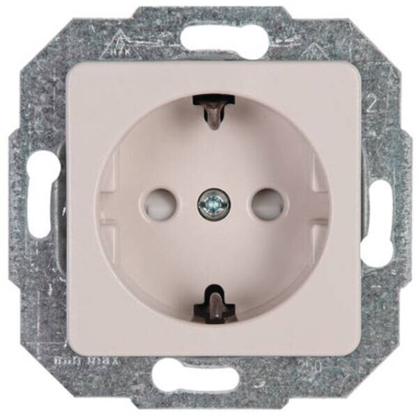Kopp Kopp 112601087 Schutzkontaktsteckdose 1-fach KS 16A 250V Europa creme-weiß