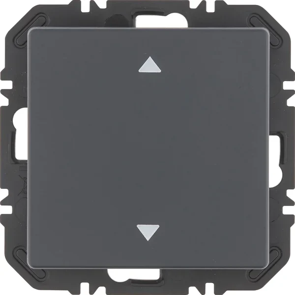 Berker Modul Wippe 1-fach Aufdr Q.x anthazit 24116286