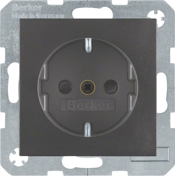 Berker Berker Schuko-Steckdoseanthrazit 41231606