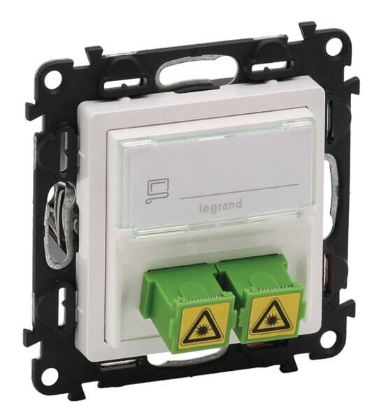 Legrand Legrand 753130 SC/APC Fibre Optic Valena Life ultraweiß