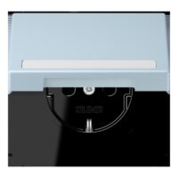 Jung LC1520BFNAKL208 SCHUKO-SteckdoseKI mit Klappdeckel mit S