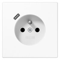 Jung LS1520F-18CWW Steckdose Frz/Belg mit USB Typ C