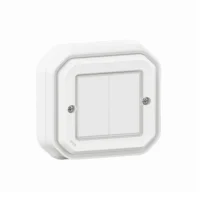 Legrand 069835L PlexoNew with Netatmo Wandsender Licht 2-fach Ultraweiß