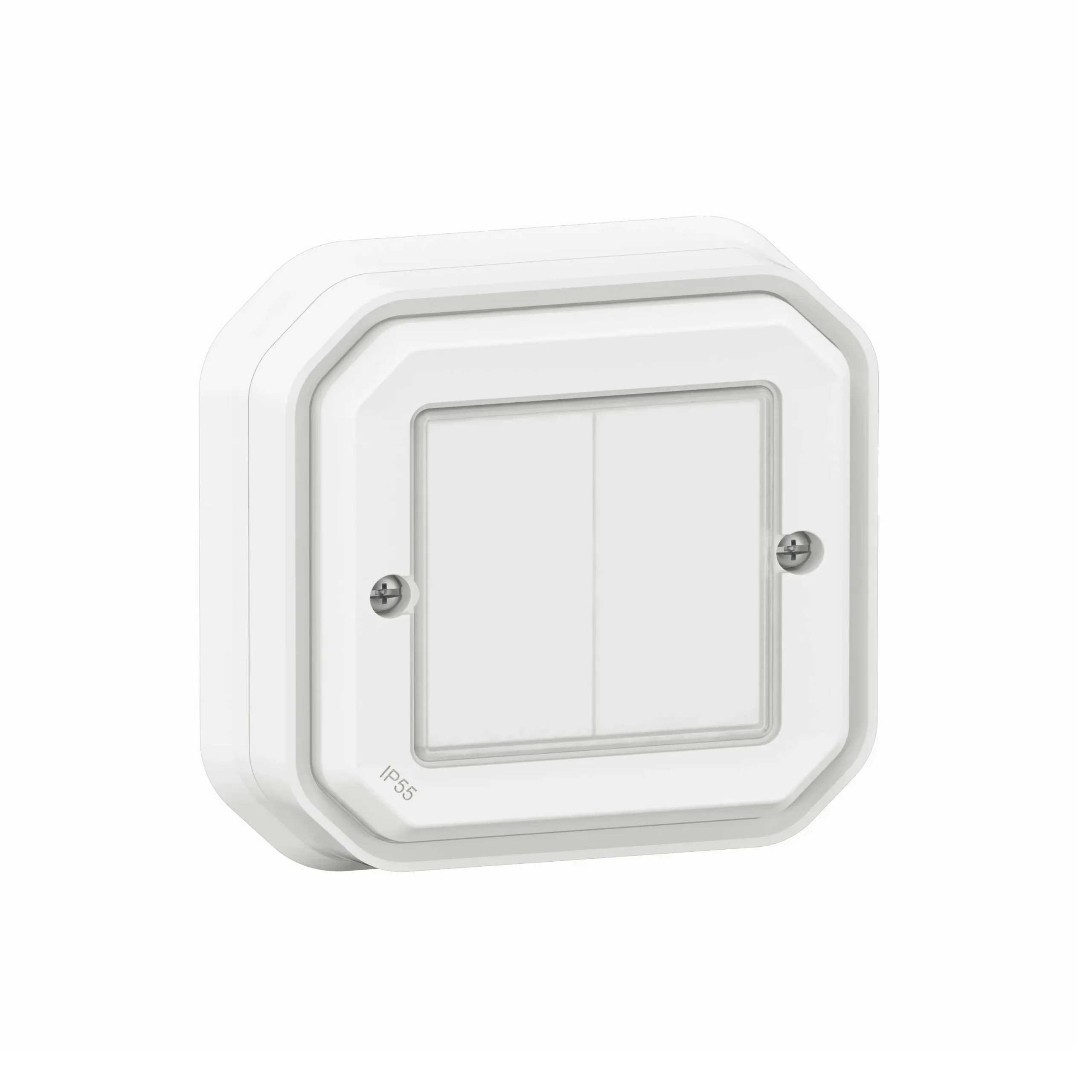 Legrand Legrand 069835L PlexoNew with Netatmo Wandsender Licht 2-fach Ultraweiß
