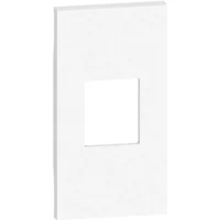 BTicino KW13M2 LivingNow 2M Abdeckung für Glasfaser-Steckdose White