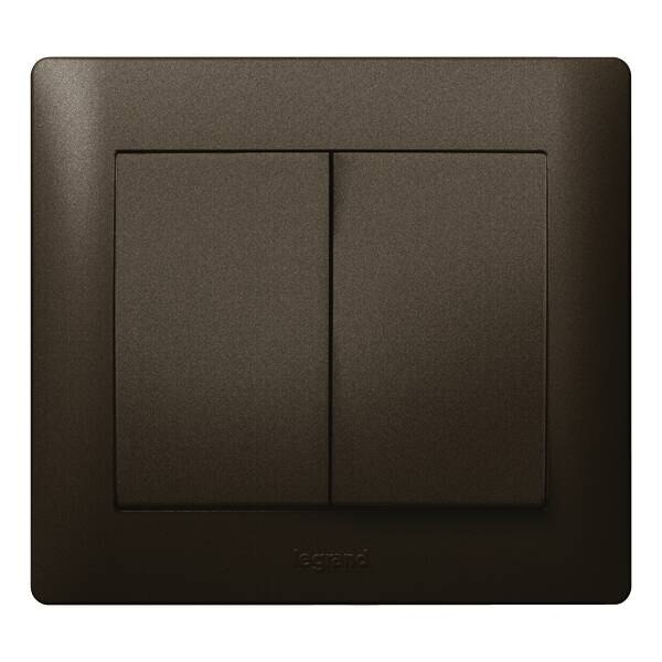 Legrand Legrand 771212 Wippe Serie Galea dark bronze