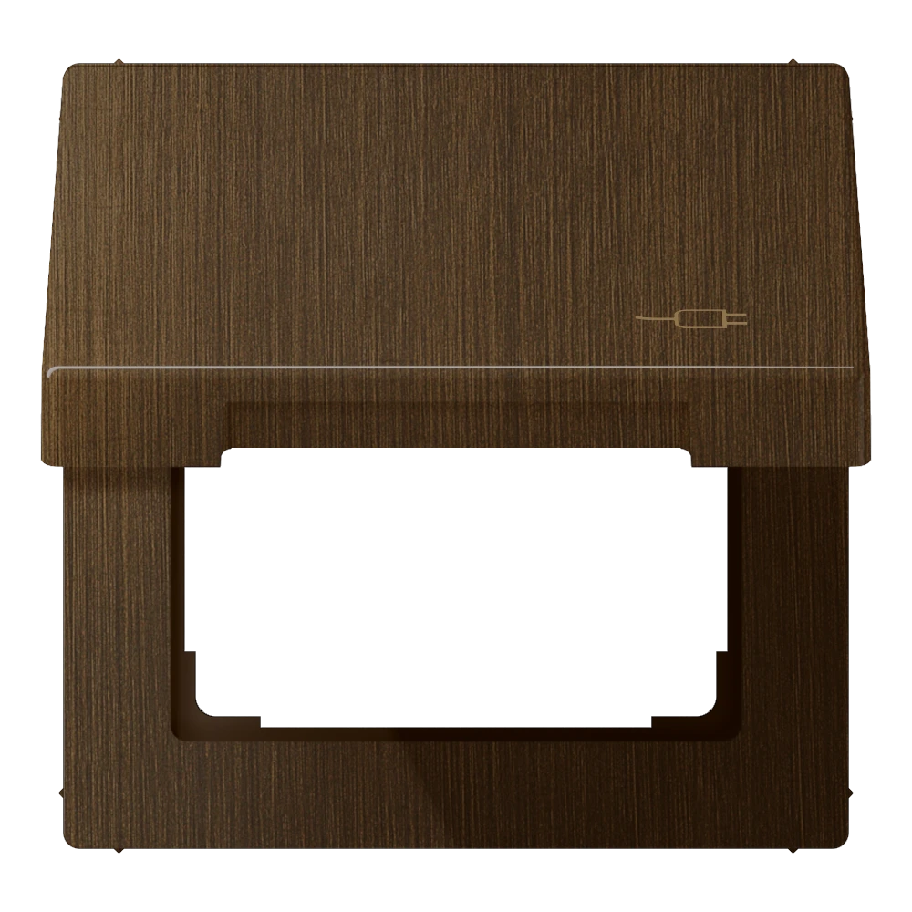 Jung Jung Klappdeckel mit Abdeckung 50x50mm ME 2990 KL SOC AT