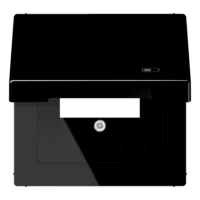 Jung Klappdeckel Symbol USB-Ladegerät LS 990 BFKL USB SW