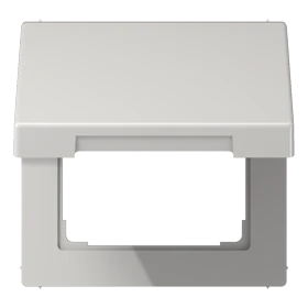 Jung Jung Klappdeckel mit Abdeckung 50x50mm LS 990 BFKL LG