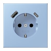 Jung LC1520-15CA207 SCHUKO-Steckdose mit USB Typ AC LC32021
