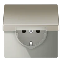 Jung SCHUKO-Steckdose 16A 250V Klappdeckel ES 1520 KIKL