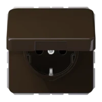 Jung SCHUKO-Steckdose 16A 250V Klappdeckel CD 1520 BFKIKL BR