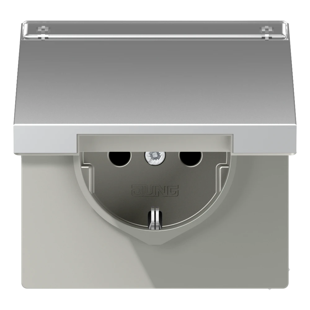 Jung Jung SCHUKO-Steckdose 16A 250V Klappdeckel AL 1520 NAKL