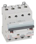 Legrand 411247 DX3 Fi/LS-Schalter C 32A 4-polig 6kA 30mA Typ F 400VAC 4TE