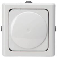 Kopp 371304002 Aufputz FR Abzweigdose mit Blindabdeckung Blueelectric grau