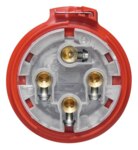 Legrand 555238 CEE-Stecker P17 Tempra Pro 4-polig 32A 415VAC rot IP44